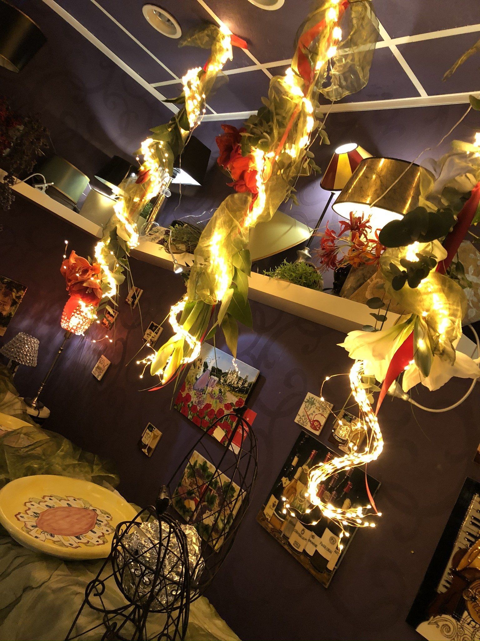Der Showroom Schönes aus Italien — Lichterketten, Lampen, Wohnaccessoires
